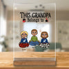 Bester Opa Geschenk - This grandpa belongs to - Personalisiertes Geschenk