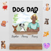 Geschenke für Hundehalter - Acryl Adventure - dog dad - Personalisierte Geschenke für Hundebesitzer
