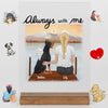 Hundemama Geschenke -Acryl Adventure - always with me - dog mom