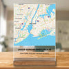New York Geschenk - Personalisierte Stadtkarte - Acryl Adventure