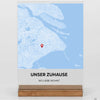 Unser Zuhause - Inspiration für personalisierte Stadtkarten 