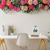 Sweet Love-Dekoration auf dem Schreibtisch-mit Blumenkranz