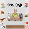 Hundepapa Geschenke - Acryl Adventure - dog dad - Personalisierte Geschenke